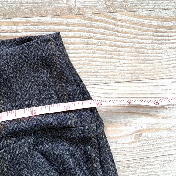 KiraGrace Nina High Waist Straight Leg Pull On Pant | Irish Tartan Plaid Small - Picture 6 of 8